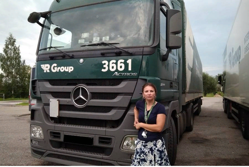 многодетная мама дальнобойщик